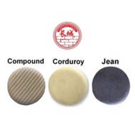 6"inch Jean Polish Pad* Corduroy/Velvet Polish Pad* Compound Pad