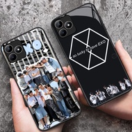 DK-57 EXO HD Glass Casing hp Realme 7i C67 C31 C55 C53 C33 C35 C17 GT 6 Narzo N53 50A Prime