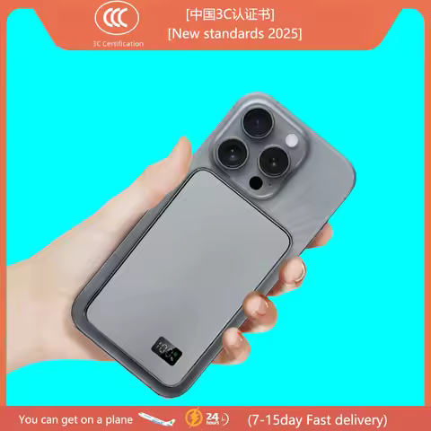 CCC Chinese 3C certification Power Bank for Mag-Safe Magnetic Wireless Portable External Battery for