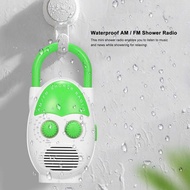 Mini Portable Bathroom Radio AM FM Waterproof Radio Kitchen Radio