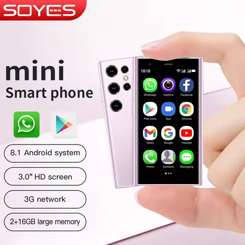 SOYES S23 Pro Smartphone 3.0-inch Mini Phone 3G Network Supports WIFI Bluetooth 2GB+16GB Memory Andr
