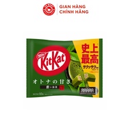 Bịch 10 thanh bánh xốp Nestle Kitkat hàng Nhật Bản (vị trà xanh & socola)
