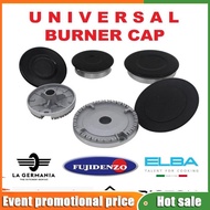 UNIVERSAL BURNER CAP 55 mm 75mm   100mm LA GERMANIA ARISTON ELBA FUJIDENZO ELECTROLUX