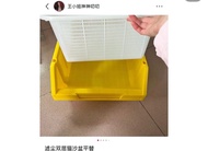 過濾雙層貓砂盆膠盆