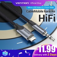 Streaming Cable USB to 3.5mm Sound Card Singing Bar Recording Microphone for Karaoke TikTok