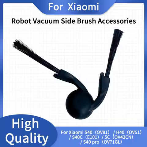 Side Brush For Xiaomi S40(OV81) / H40(OV51)/ S40C(E101)/ 5C(OV42CN)/ S40 pro(OV71GL)Robot Vacuum Acc