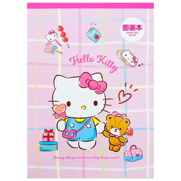 Sổ Vẽ Phác Họa Hello Kitty A4 - iiGEN YZ8859