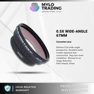 0.5x Wide-Angle 67mm Converter Lens