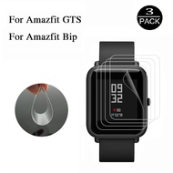 3PCS TPU Soft Protective Film For Huami Amazfit GTS Clear Guard For Xiaomi Amazfit Bip U Pro Scratch Proof Screen Protector Not Glass