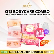G21 BODYCARE COMBO (G21 COMBO MINI & G21 BLEACHING SCRUB) Brightening Exfoliating Whitening