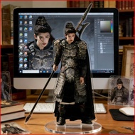 HK5 Zhu Yu Ancient Drama Male Lead Acrylic Standee Desk Ornament for Fans Collectible Warrior Charac