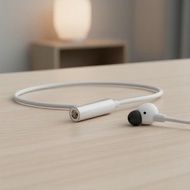 L-Type 3.5mm Audio Adapter for iPhone 14/13/12/11 Pro Max AUX Splitter