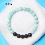 Amazonite Stone Bracelet Combination Meteor Lava