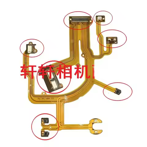 NEW Lens Back Main Flex Cable For CANON Powershot G10 G11 G12 Digital Camera Repair Part With switch