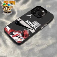 MN431 Premium Matte Hard Casing Hp JUST DO IT Case Aesthetic Compatible For Iphone 7 8 7plus X Xr 11