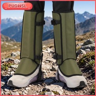 [pugwsl] Hiking Gaiters Long-Lasting Outdoor Gaiters Apparel Water-Resistant Breathable for Hikers, 