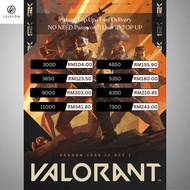 VALORANT POINTS PC GAME POINT FAST DELIVERY | NO NEED LOGIN / PASSWORD | 11000VP 5350VP