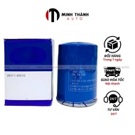 Engine oil filter, oil filter for County, Mighty 3.5 tons, HD99 engine D4AL/D4AF/D4DA code 263114500