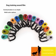Round Clicker Black Long Bracelet Button Pet Trainer Clicker Dog Trainer Sound Toy