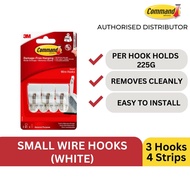 3M Command Small Wire Hooks - White  17067