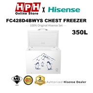 Hisense (300L / 350L) Jimat Elektrik Chest Freezer 4/5-Star Energy Savings FC326D4BWYS / FC428D4BWYS