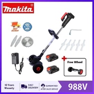 Makita Mesin Rumput Bateri 2800W 988V Grass Cutter Electric Grass Trimmer Lawn Mower Cordless Pemoto