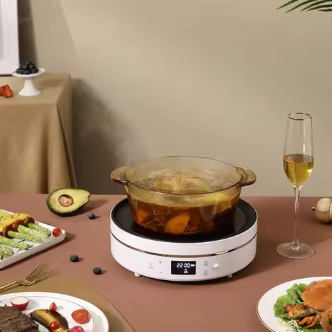 2200W Electric Ceramic Cooker Household Tea Stove High-power Infrared Wave Heating Furnace Induction