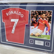 Cristiano Ronaldo Jersey Shirt Signature Autograph by Icons Tanda Tangan