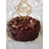 Birthday Cake Kue Ulang Tahun Fudgy Brownies diameter 20 cm