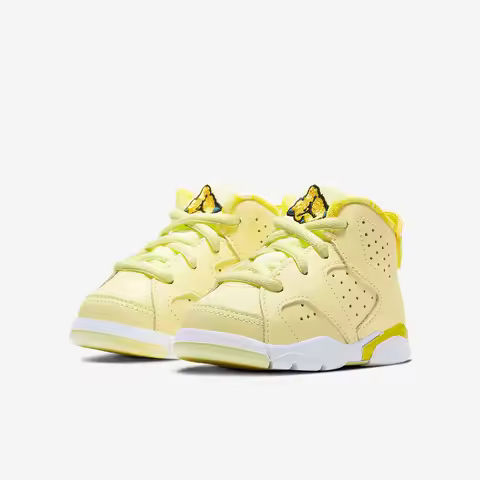 Nike Authentic Air Jordan 6 Toddler Breathable Basketball Shoes 645127-800