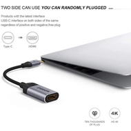 QGeeM USB C to HDMI Adapter 4K, USB Type-C to HDMI Adapter [Thunderbolt 3 Compatible] Compatible with MacBook Pro 2018/2017, Samsung Galaxy S9/S8,Dell XPS 13/15