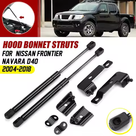 Front Hood Bonnet Gas Strut Lift Support for Nissan Frontier Navara D40 Frontier Xterra Pathfinder 2