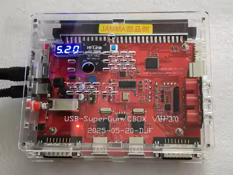 Mega Supergun V3.0 JAMMA to USB Gamepad CBOX V3.0 Converter for USB Joypad DB15 Gamepad play CPS2 Ar