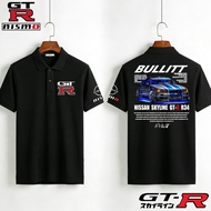 Racing Polo Shirts - Baju Racing Nismo GTR Nissan GTR R35 R32 R34 GTR Nismo Percetakan Polo Unisex C