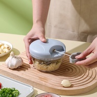 READY STOCK Mini Blender Garlic Chopper Speedy Food Chopper Portable Blender Manual Food Processor H