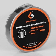 AUTHENTIC N80 FUSED CLAPTON WIRE 30GA X 38GA 100%ORIGINAL BY GEEK VAPE KRSO