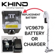 Khind Vacuum VC9679 Battery Or Charger