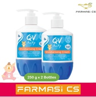 Ego QV Baby Moisturising Cream 250g x 2 Bottles (TWIN) EXP:08/2025 [ Extra Hydration, moisturizer ]