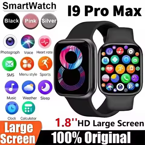 New Smart Watch I9 Pro Max Original for Men Custom Watch Face Sport Waterproof Women Man Wearable