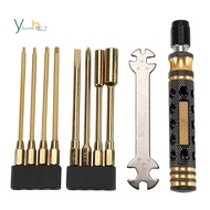 9 in 1 RC Tool Kit, RC Car Tool Kit RC Hex Driver Screwdriver Set for RC Car Hobby Tools