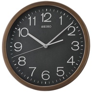 นาฬิกาแขวนผนัง ตัวเรือนพลาสติก SEIKO รุ่น QXA807A หน้าดำ QXA807B หน้าครีม ขนาด 36.3 ซม. ทรงกลม Quartz 3 เข็ม QUIET SWEEP เดินเรียบไร้เสียงรบกวน