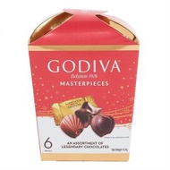 GODIVA - Masterpieces綜合巧克力6顆裝