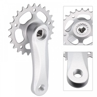 【Good Quality】Children's 25T 28T Crankset for Bicycles Lightweight Design with Square Hole Fit