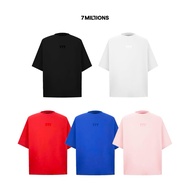 777 Boxy Cotton T-Shirt 7MILLIONS (5 Colors)