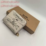 COACH x Peanuts Snoopy Collaboration Card Holder & Wallet