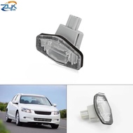 ZUK For HONDA  ACCORD CP1 CP2 CP3 2008-2012 Rear License Plate Light Shell Case Cover For CIVIC 2012