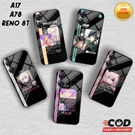 ( JJ 36 ) Softcase Glossy ANIME MOTIF For HP OPPO Reno 8T 4G 5G A17 A17k a78 4G A78 5G A58 5G 8Z 8 7