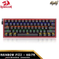 Mechanical Gaming Keyboard 60% Redragon Rainbow FIZZ K617R K617-R 60% Mechanical Gaming Keyboard