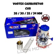 NLK PERFORMANCE RACING CARBURETOR CVR VORTEX TUDUNG BULAT 28/30/32/34MM