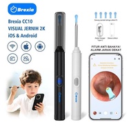 Brexia Ear Cleaner Camera Cc10 Ear Cleaner With Led Camera [Waterproof Smart Visual Stick Wlfl Ear W